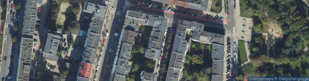 Zdjęcie satelitarne Centrum Stomatologiczne Bema 4