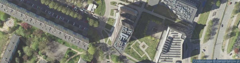 Zdjęcie satelitarne Centrum Stomatologii Kompleksowej Aldent