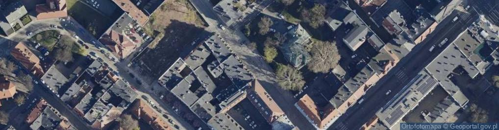 Zdjęcie satelitarne Dolnych Wałów 8, 44-100 Gliwice, PL