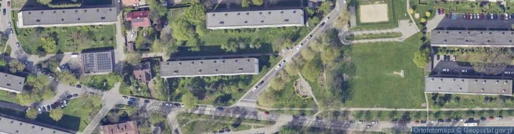 Zdjęcie satelitarne Indywidualna Praktyka Dentystyczna Famident Lekarz Dentysta