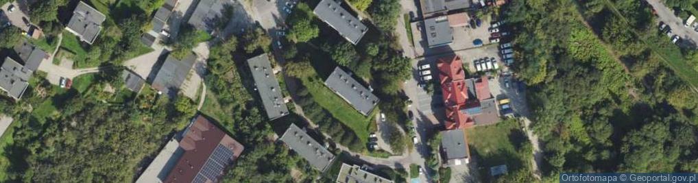 Zdjęcie satelitarne Indywidualna Specjalistyczna Praktyka Stomatologiczna Katarzyna Żółkiewicz Kabać