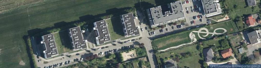 Zdjęcie satelitarne Jagodzińska Stomatologiczny