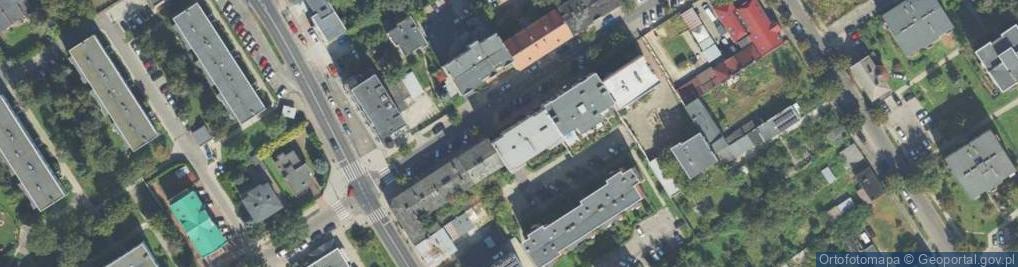 Zdjęcie satelitarne Jakub Klimczyk Gabinet Dentystyczny