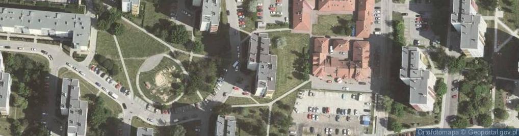 Zdjęcie satelitarne Justyna Pierścińska Stomatologia Pierścińska