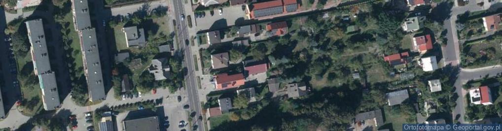 Zdjęcie satelitarne Katarzyna Zarzycka-Kogut Indywidualna Praktyka Stomatologiczna