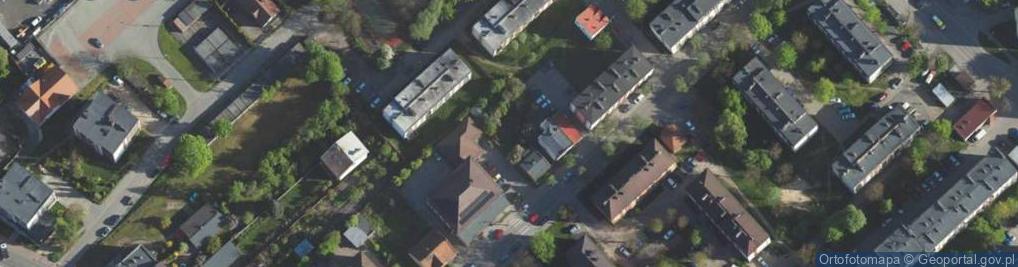 Zdjęcie satelitarne lek. stom. Motłoch Leszek