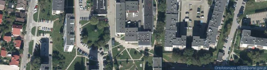 Zdjęcie satelitarne Maciej Wiatrek Indywidualna Praktyka Stomatologiczna