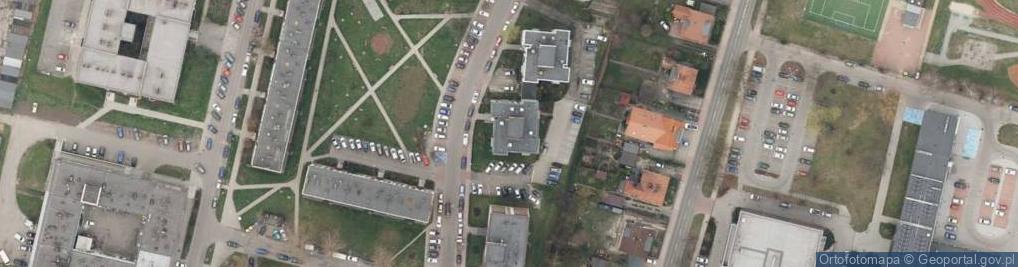 Zdjęcie satelitarne Niepubliczny Zakład Opieki Stomatologicznej Duo Dent w Gliwicach