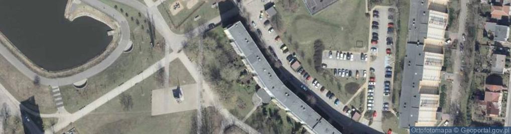 Zdjęcie satelitarne Niepubliczny Zakład Opieki Zdrowotnej Gabinety Stomatologiczne Monika i Arkadiusz Olesińscy