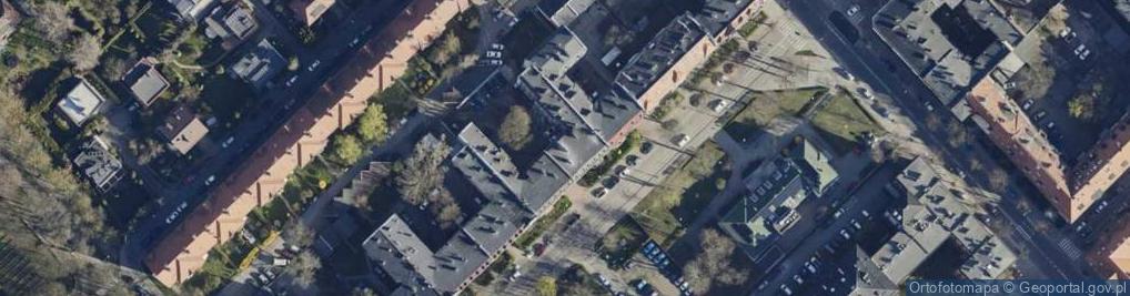 Zdjęcie satelitarne Praktyka Dentystyczna Lek Dentysta