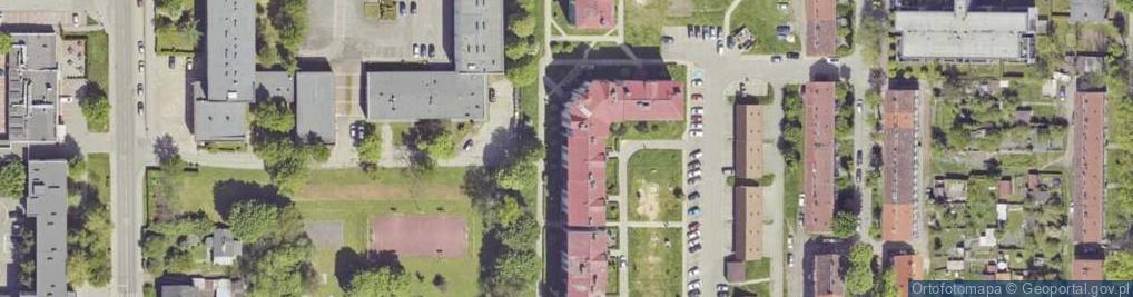 Zdjęcie satelitarne Praktyka Dentystyczna Monika Goławska