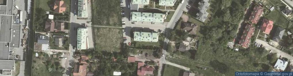 Zdjęcie satelitarne Renata Rogowska-Warzyszyńska Praktyka Stomatologiczna