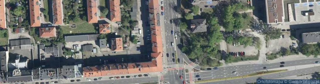 Zdjęcie satelitarne Rokosa Praktyka Dentystyczna Dobry Dentysta