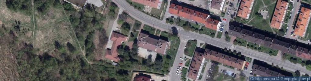 Zdjęcie satelitarne Roman Iwona Gabinet Stomatologiczny