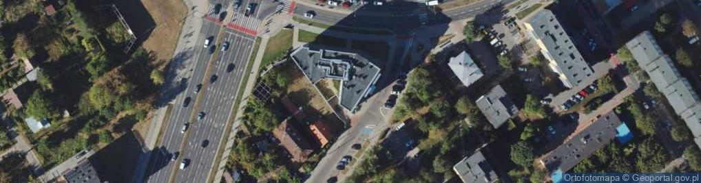 Zdjęcie satelitarne RTG Mazowiecka