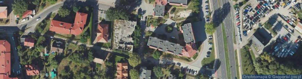 Zdjęcie satelitarne Rudzka Szajder Stomatologiczny