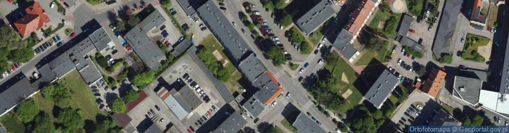 Zdjęcie satelitarne Specjalistyczna Praktyka Stomatologiczna Lek Stom Specjalista Protetyk Stomatolog Ogólny