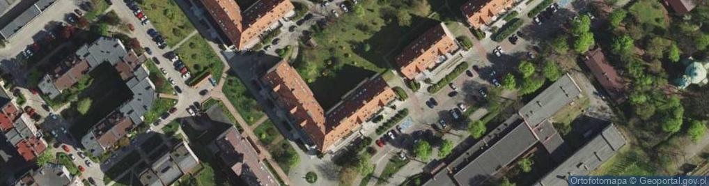 Zdjęcie satelitarne Stomatolgiczny Zakład Opieki Zdrowotnej Monika Rajca Drugacz Janusz Drugacz