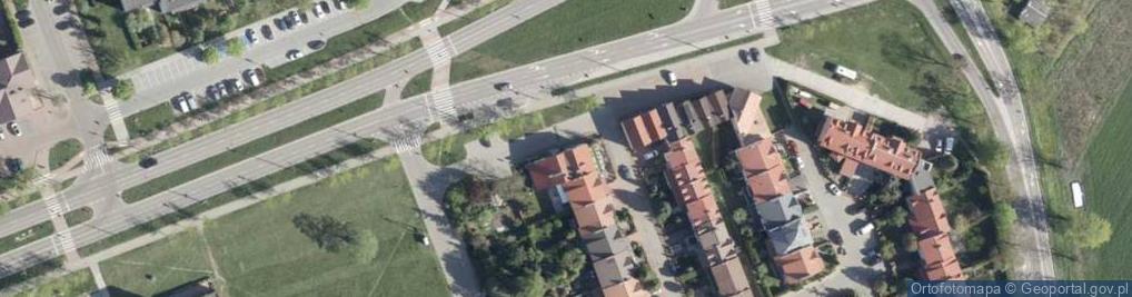 Zdjęcie satelitarne Strzaliński Stomatologiczny