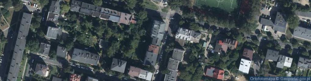 Zdjęcie satelitarne Wilczyńska Orto System Kompleksowe Leczenie Stomatologiczne