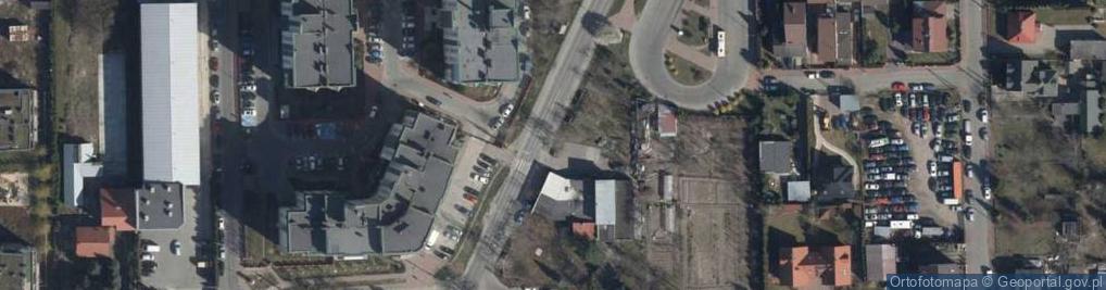 Zdjęcie satelitarne Automat DHL POP BOX (od ul. Regulskiej)
