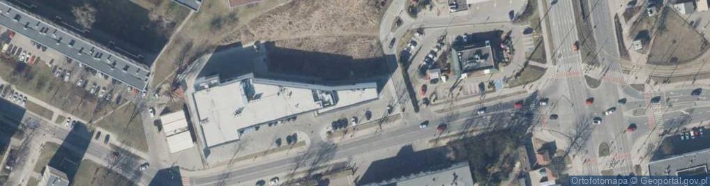 Zdjęcie satelitarne Automat DHL POP BOX