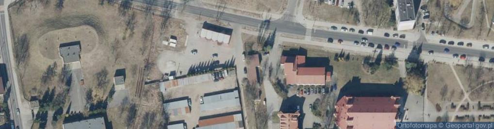 Zdjęcie satelitarne Automat DHL POP BOX