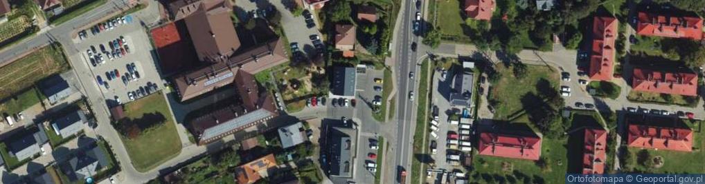 Zdjęcie satelitarne Automat DHL POP BOX