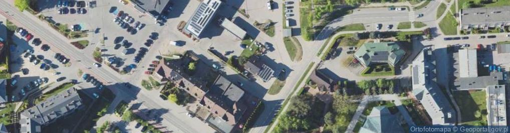 Zdjęcie satelitarne DHL POP Carrefour Express