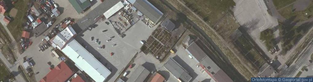 Zdjęcie satelitarne DHL POP Centrum Ogrodnicze