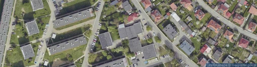 Zdjęcie satelitarne DHL POP Delikatesy Centrum