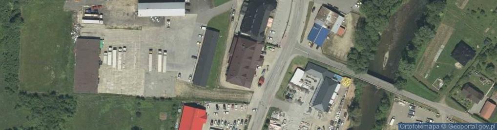 Zdjęcie satelitarne DHL POP Delikatesy Centrum