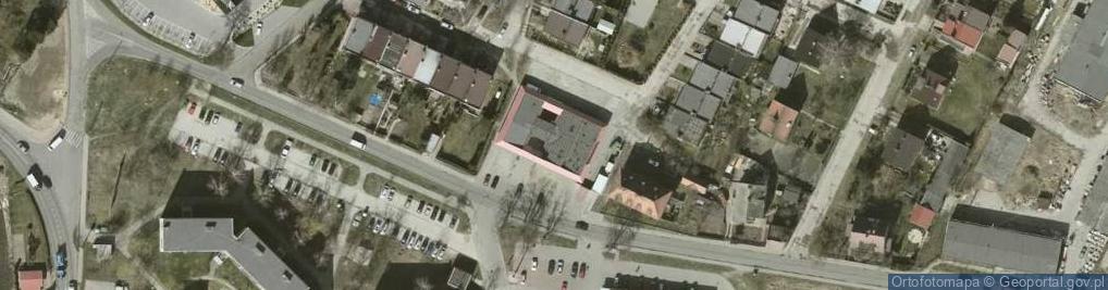 Zdjęcie satelitarne DHL POP Delikatesy Centrum