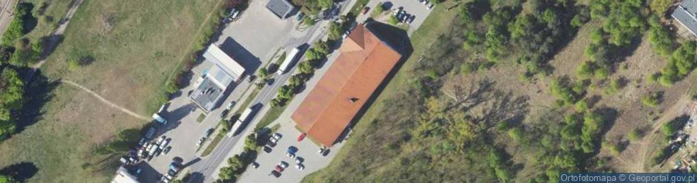 Zdjęcie satelitarne DHL POP Delikatesy Centrum