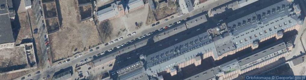 Zdjęcie satelitarne DHL POP Delikatesy Fabryczne