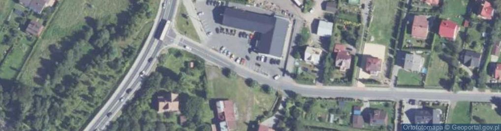 Zdjęcie satelitarne DHL POP Fox D.LURKA pawilon handlowy