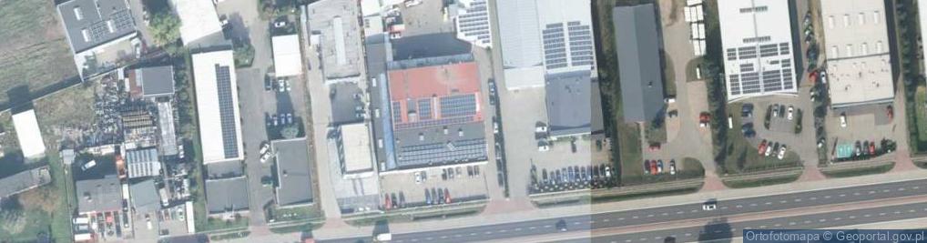 Zdjęcie satelitarne DHL POP FURGONETKA Hurtownia