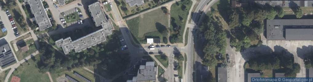 Zdjęcie satelitarne DHL POP FURGONETKA Kołobrzeg