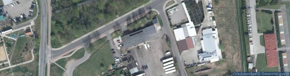 Zdjęcie satelitarne DHL POP FURGONETKA Kurier Punkt