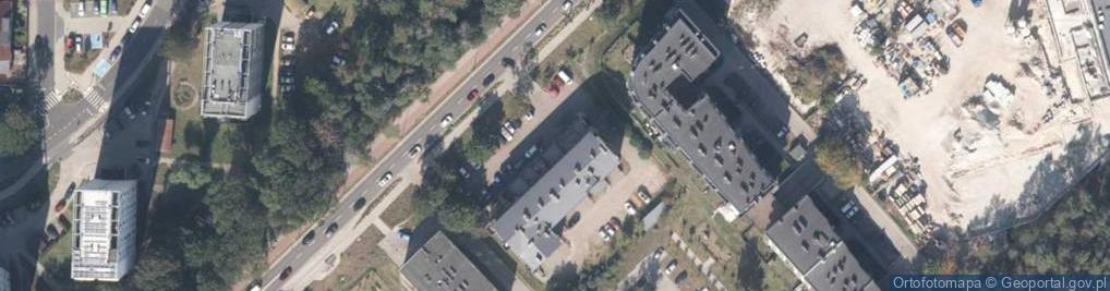 Zdjęcie satelitarne DHL POP FURGONETKA