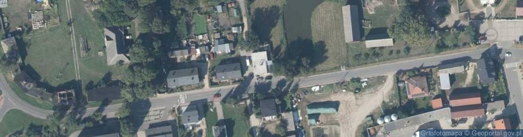 Zdjęcie satelitarne DHL POP Gminna Spółdzielnia Sieraków