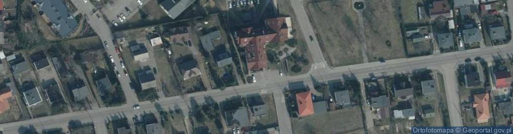 Zdjęcie satelitarne DHL POP Groszek