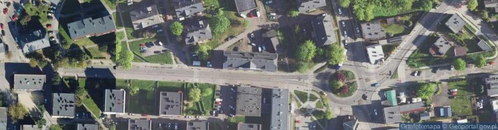 Zdjęcie satelitarne DHL POP Groszek