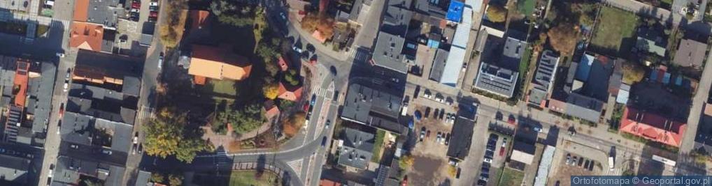 Zdjęcie satelitarne DHL POP Groszek