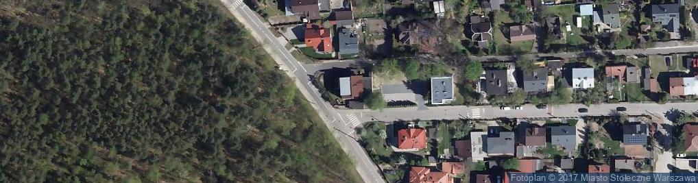 Zdjęcie satelitarne DHL POP Hubiz Metro Wilanowska