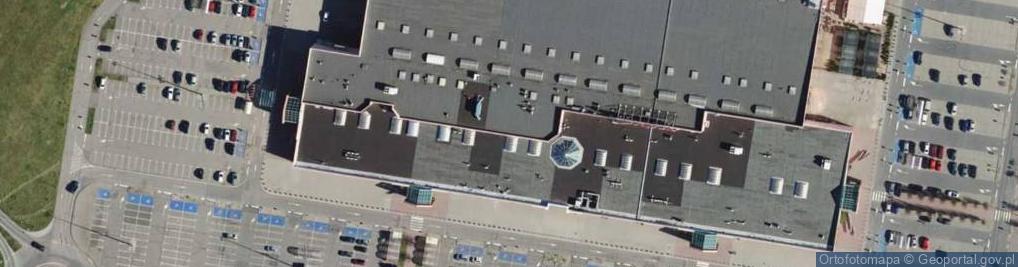 Zdjęcie satelitarne DHL POP Inmedio C.H. Auchan Komorniki