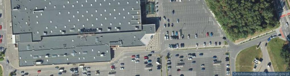 Zdjęcie satelitarne DHL POP Inmedio C.H. Auchan
