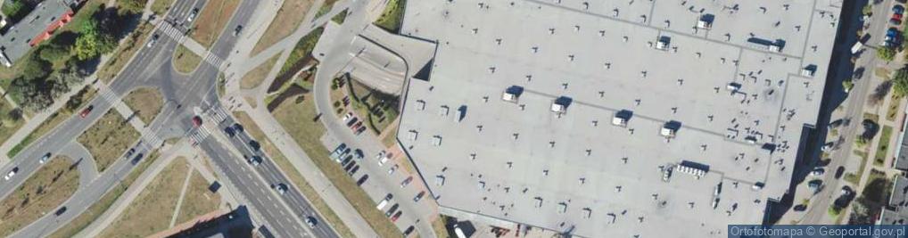Zdjęcie satelitarne DHL POP Inmedio C.H. Carrefour Zielone Wzgórze