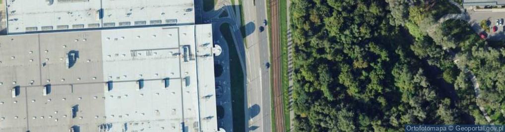 Zdjęcie satelitarne DHL POP Inmedio C.H. Kaufland przy lewym wejściu