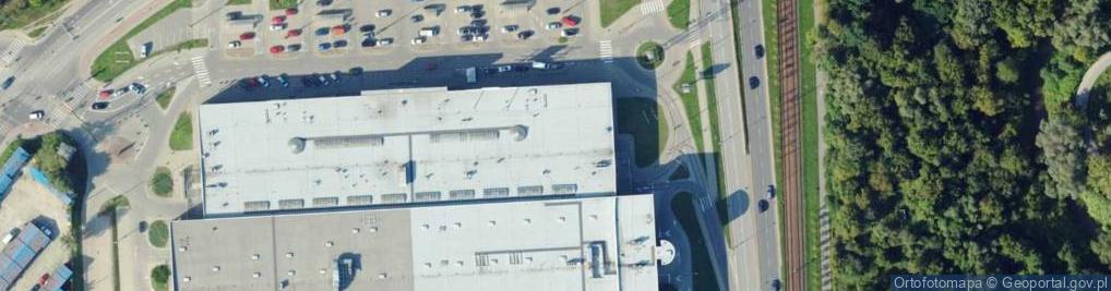 Zdjęcie satelitarne DHL POP Inmedio C.H. Kaufland przy lewym wejściu
